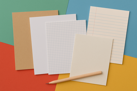 Tipos de papel escolar: conheça os principais e escolha bem