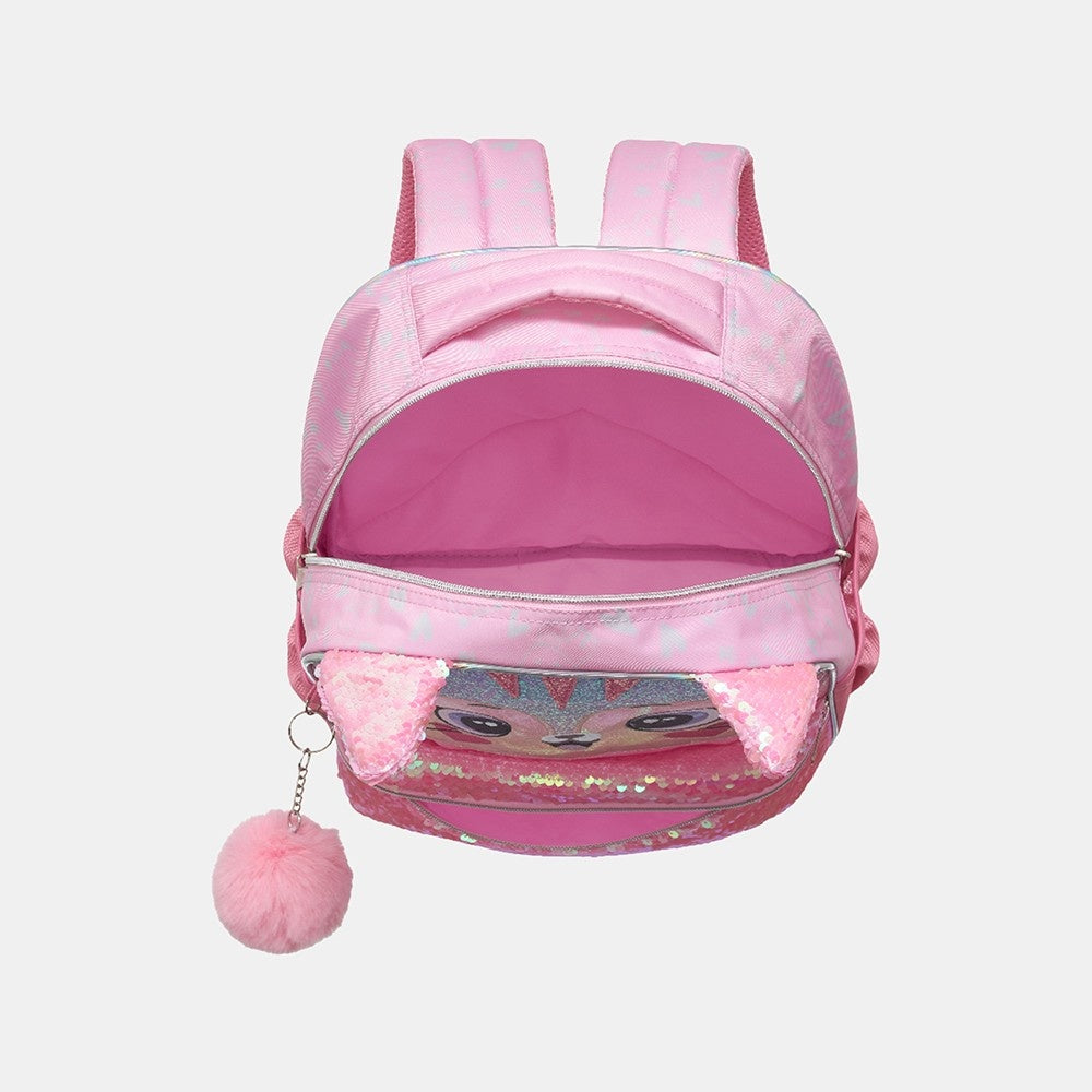 Mochila Infantil Gatinha Rosa - Pacific