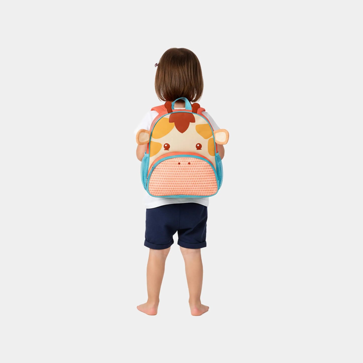 Mochila Baby Girafa Azul - Clio
