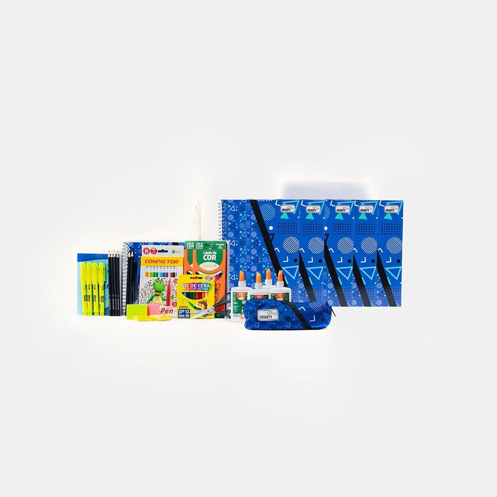 Kit V. Ensino Fundamental - Ciclo Interdisciplinar - CRIARTY AZUL/CRIARTY AZUL