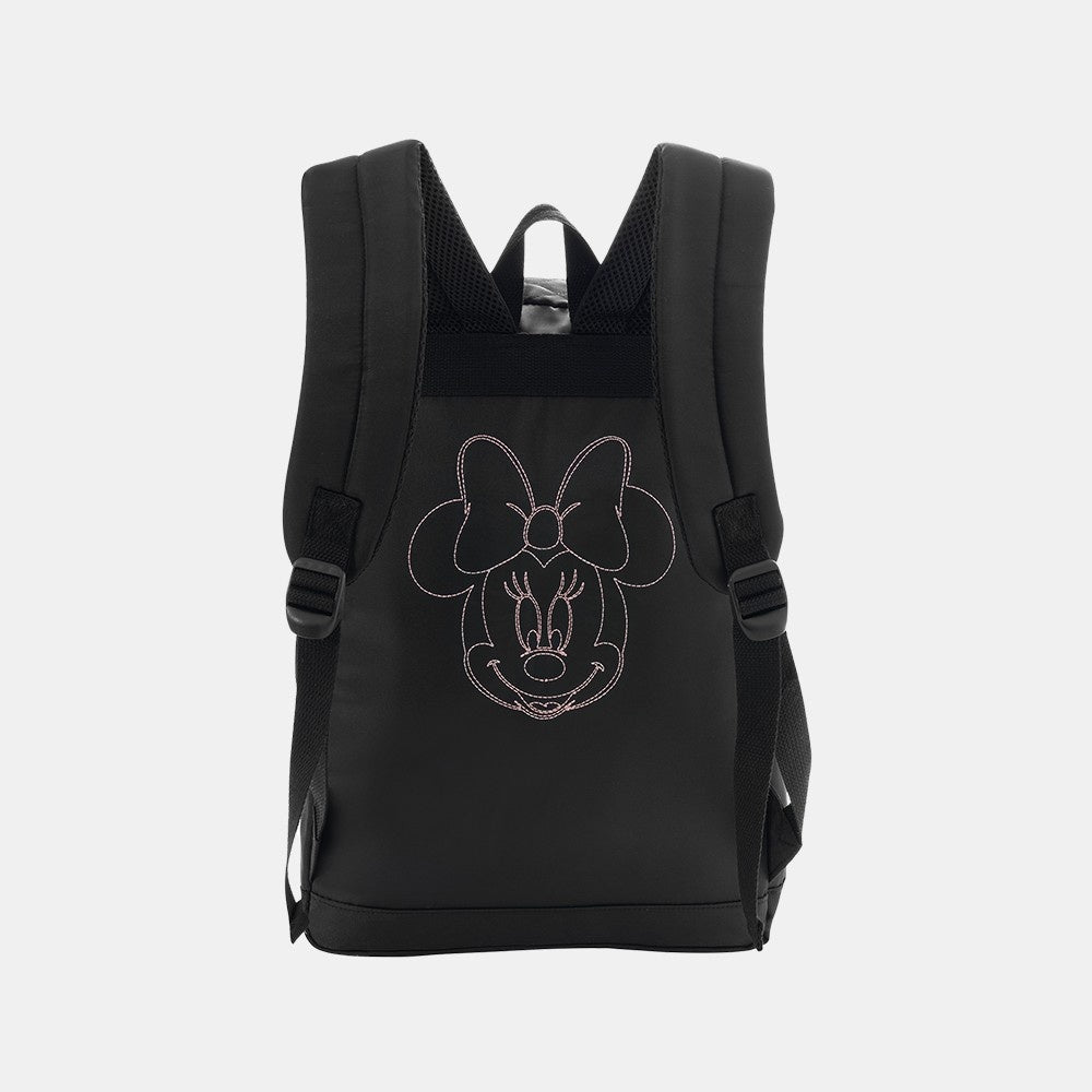 Mochila Juvenil Minnie Preta - Xeryus