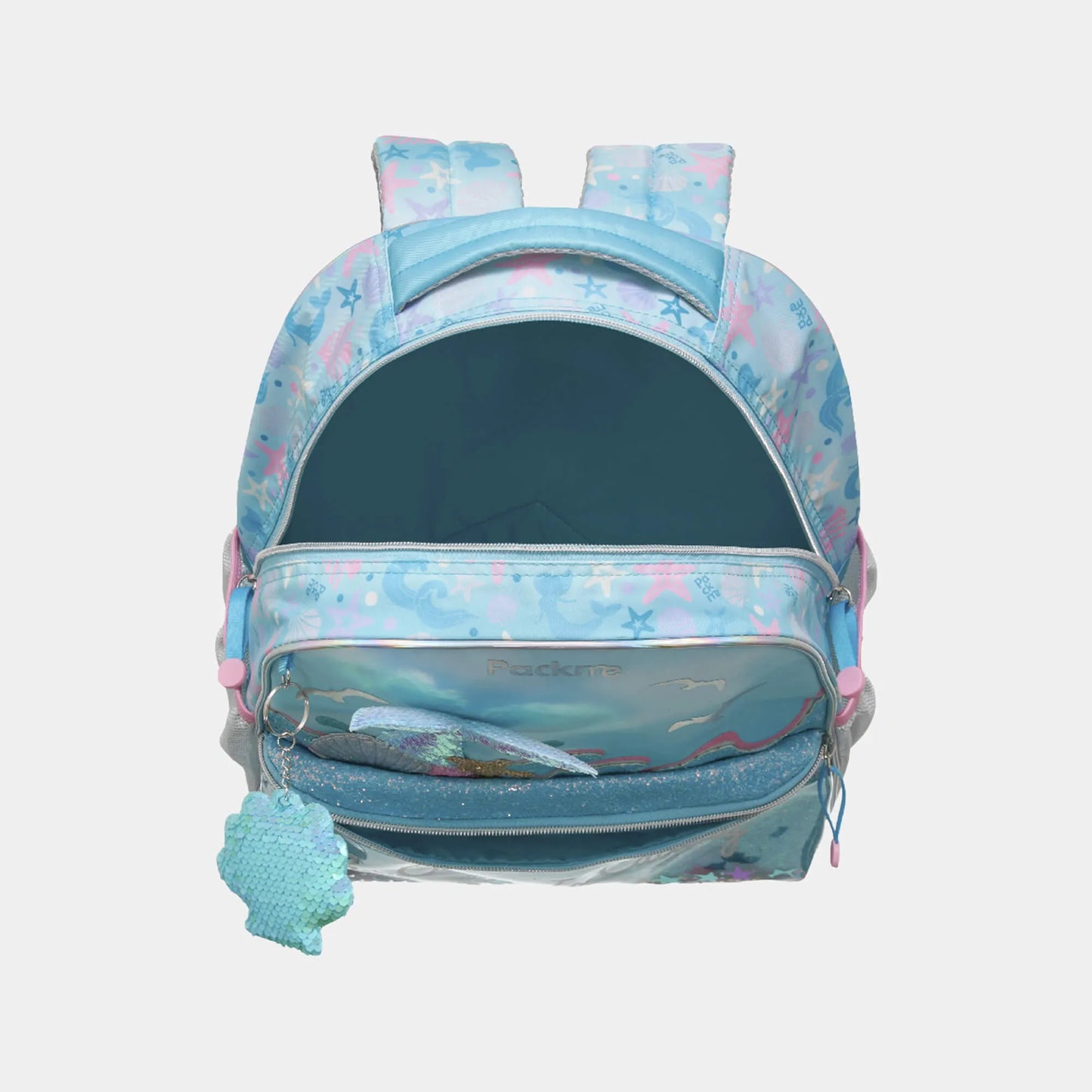 Mochila Infantil Sereia Azul - Pacific