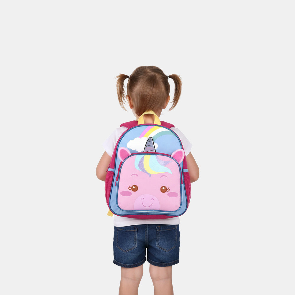 Mochila Baby Unicórnio Rosa