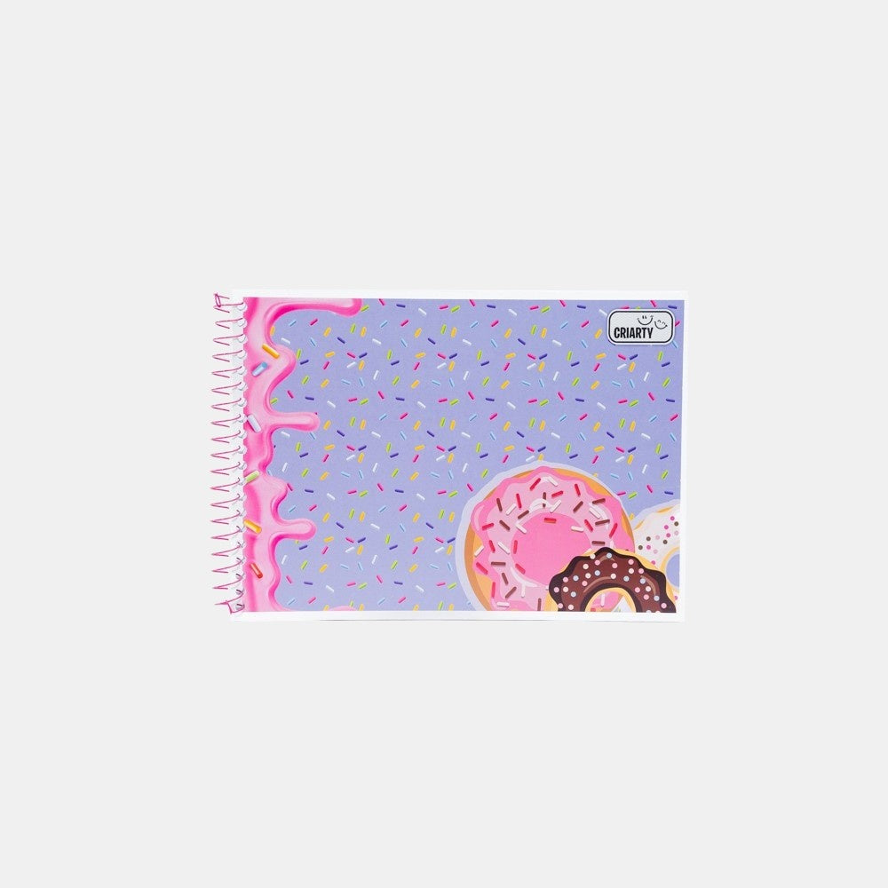 Caderno de Desenho Criarty - 96 Folhas