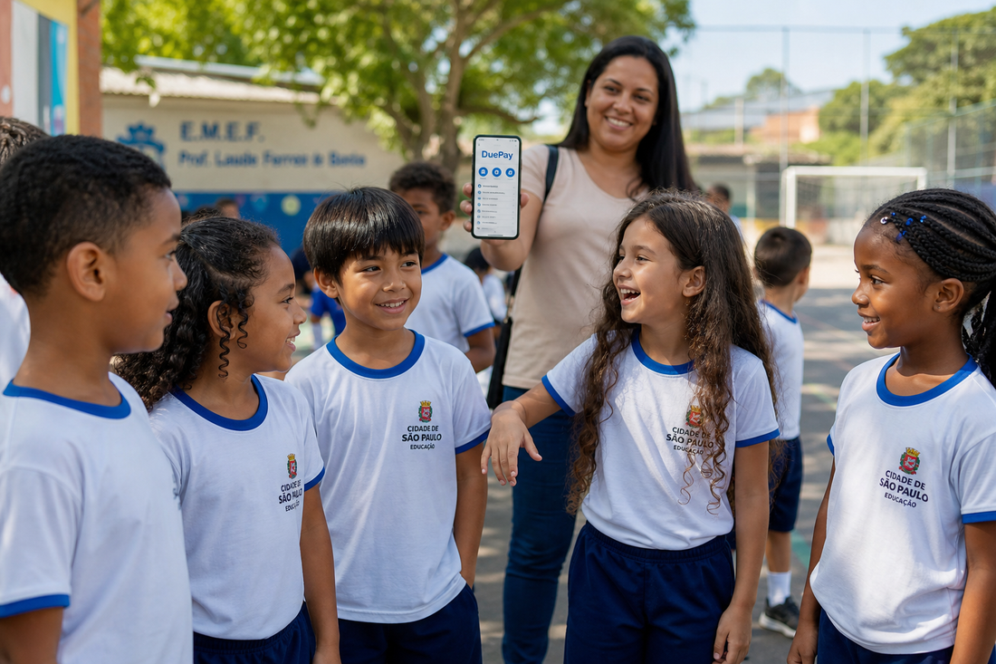 Crédito DuePay 2026 Vence em Outubro: Use Seus R$ 571,90 de Uniforme Escolar Antes do Prazo