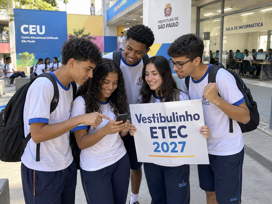 Vestibulinho ETEC 2027 nos CEUs de SP: 1.920 Vagas Gratuitas — Inscreva Seu Filho do 9º Ano e Use o DuePay Antes de Outubro