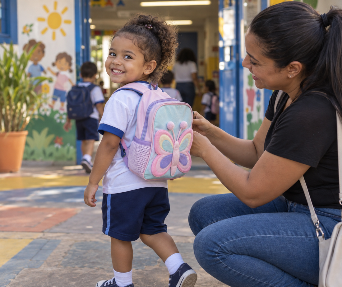Mochila Baby Escolar SP: Modelos, Tamanho Certo para Berçário e Mini Grupo, Cuidados e Como Comprar com o DuePay