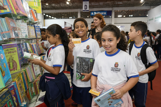 Bienal do Livro 2026 em SP: Alunos da Rede Municipal Ganham Vale-Livro de R$ 100 — Hora de Revisar o Uniforme com o DuePay