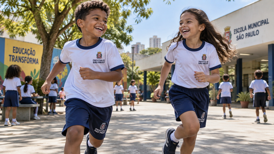 Camiseta Escolar Prefeitura SP: Guia Completo de Tamanhos, Cuidados e Como Comprar com o DuePay