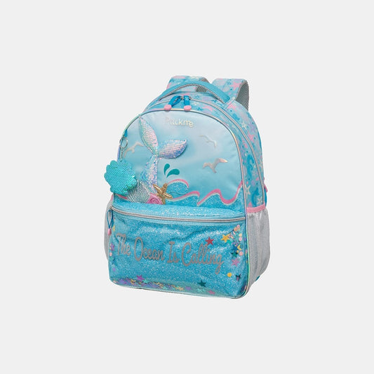 Mochila Infantil Sereia Azul - Pacific