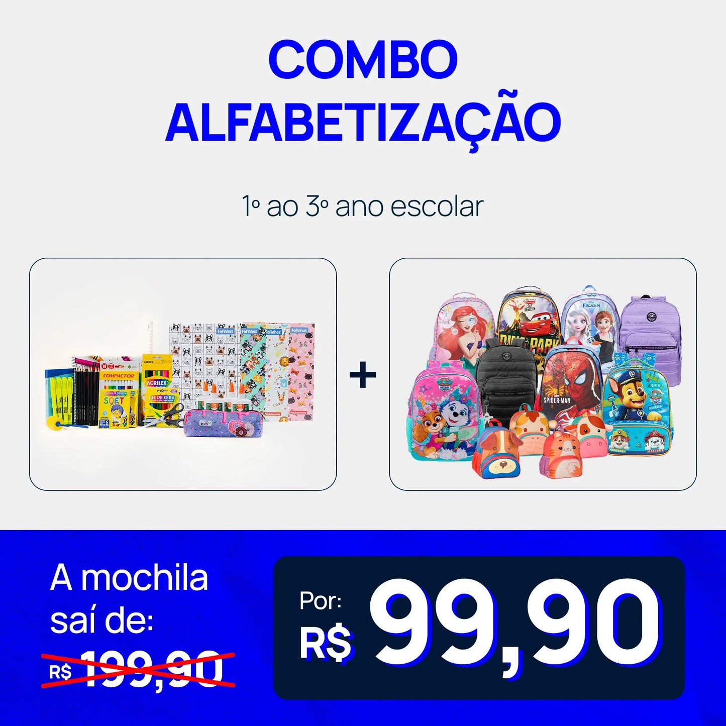 Combo - Ciclo Alfabetização (1 ao 3 ano)