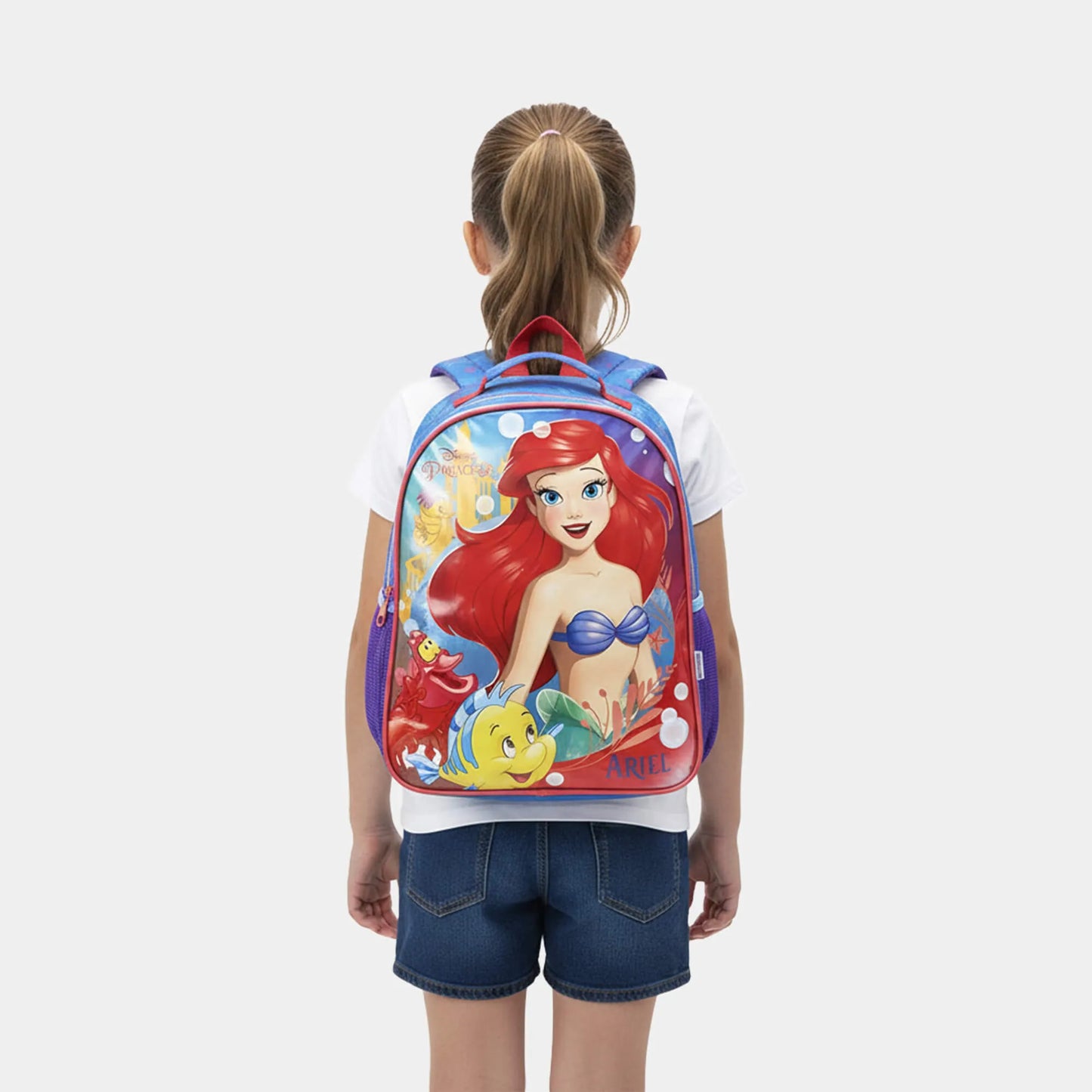 Mochila Infantil Ariel Azul