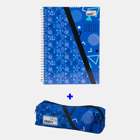 KIT VII. Ensino Médio - Caderno Criarty / Estojo Criarty