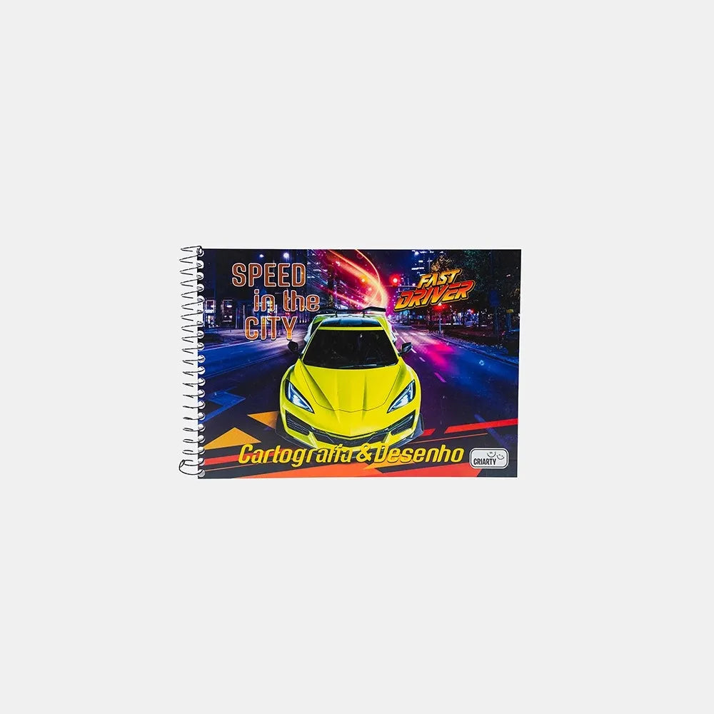 Caderno de Desenho Criarty - 96 Folhas