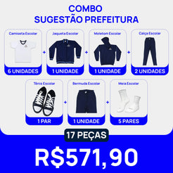 Combo Sugestão Prefeitura - Uniforme Escolar