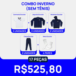 Combo Inverno (Sem Tênis) - Uniforme Escolar