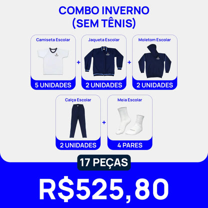 Combo Inverno (Sem Tênis) - Uniforme Escolar