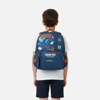Mochila Infantil Game Azul