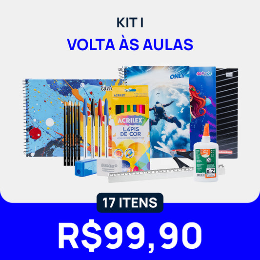Kit I. Volta às Aulas - Masculino