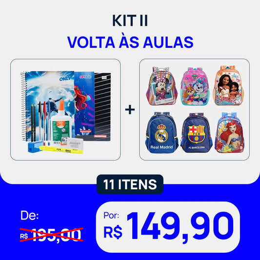 Combo - Kit II Volta às Aulas Promocional