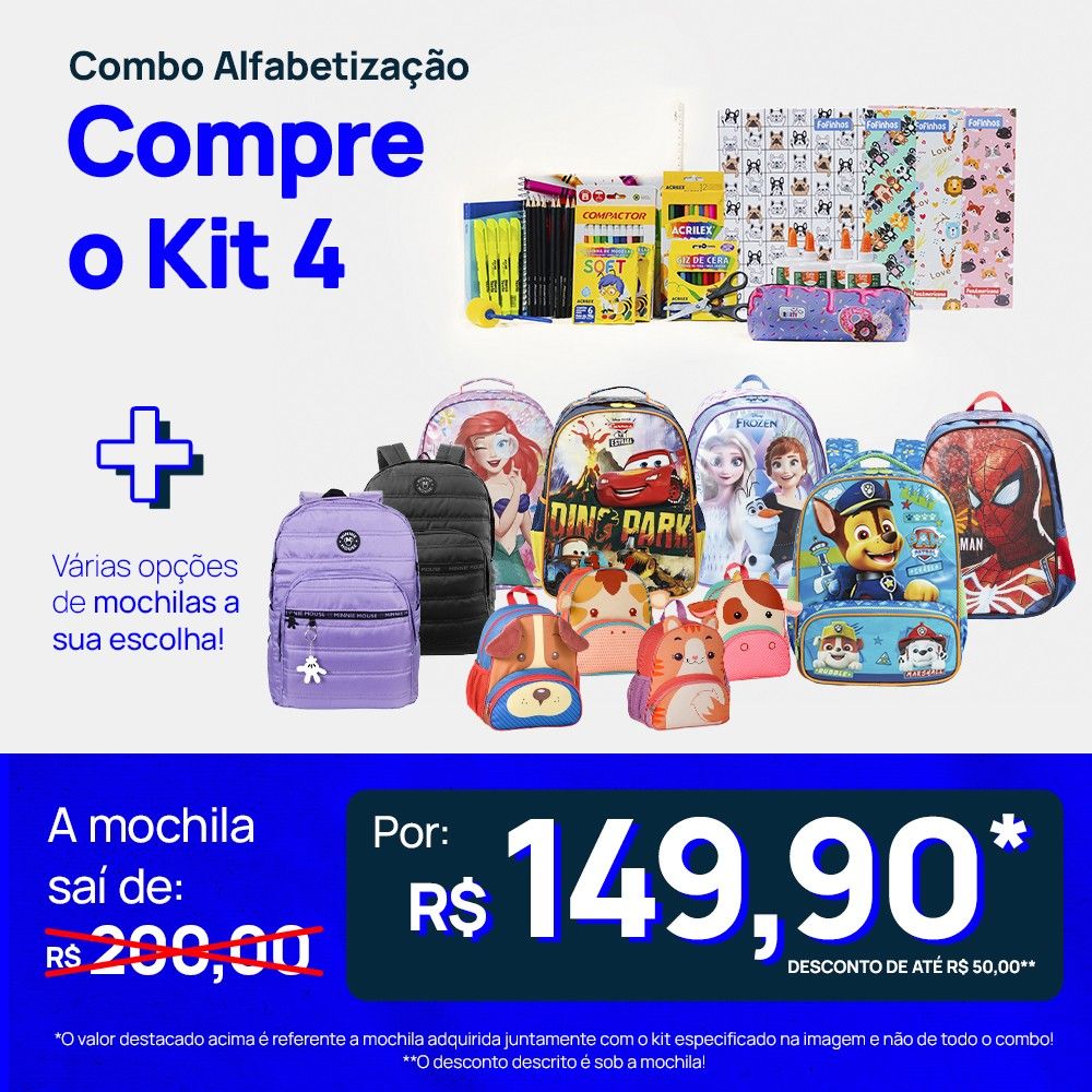 Combo - Ciclo Alfabetização (1 ao 3 ano)