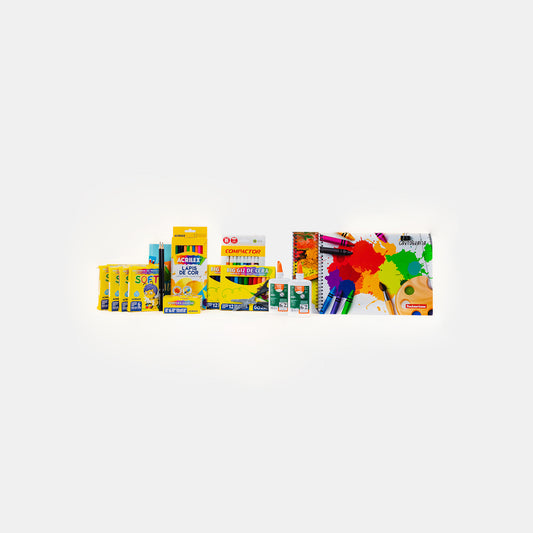 Kit III. Educação Infantil - Infantil I e II - Caderno de Desenho Aquarela