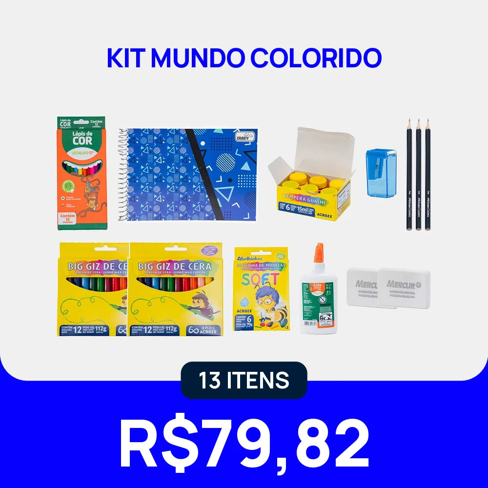 KIT Mundo Colorido