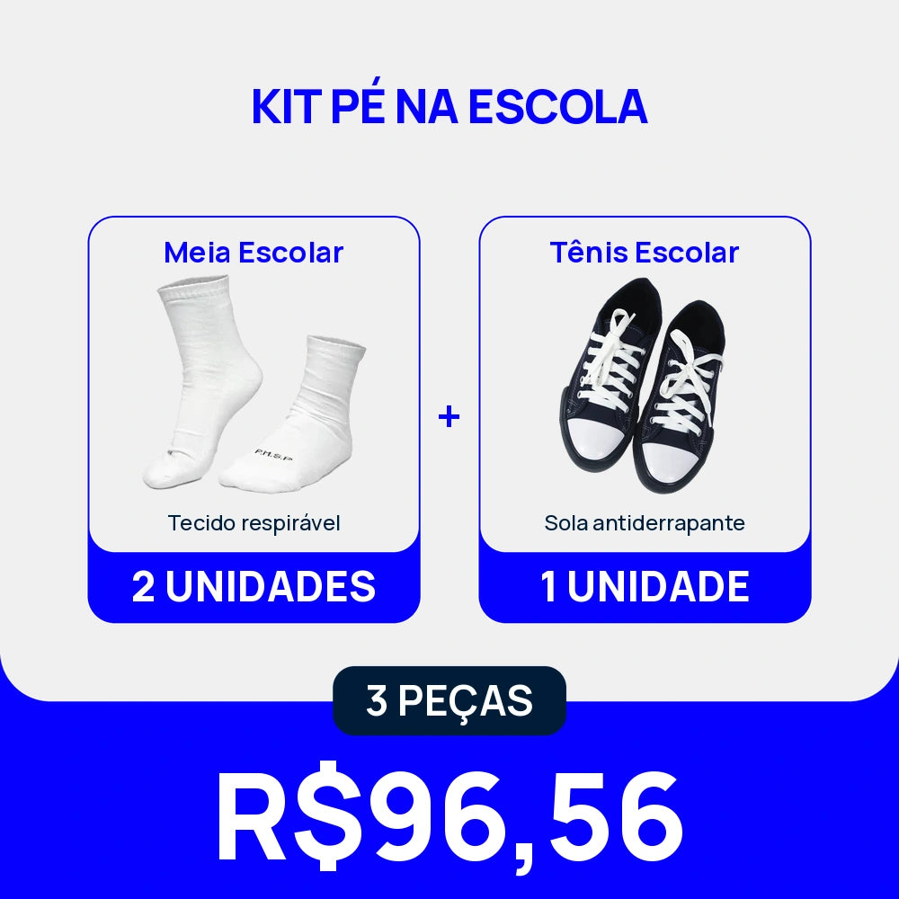 KIT Pé na Escola