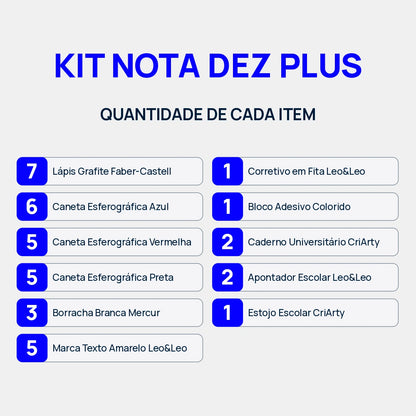 KIT Nota Dez Plus