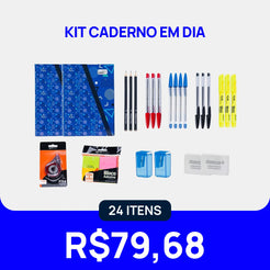 KIT Caderno em Dia