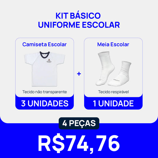 Kit Básico - Uniforme Escolar