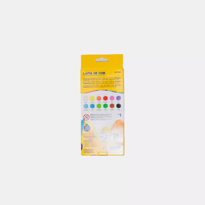 Lápis de Cor 12 cores - Acrilex