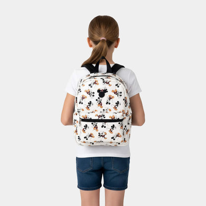 Mochila Juvenil Mickey Branca