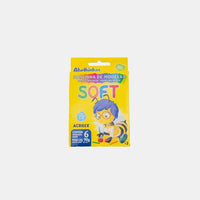 Massa de modelar 6 cores  – Acrilex