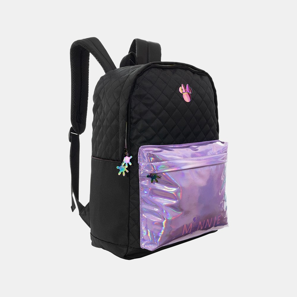 Mochila Juvenil Minnie Preta - Xeryus