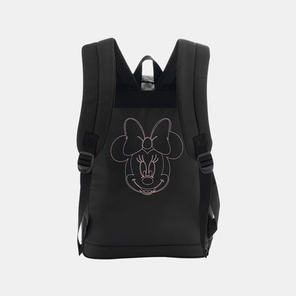 Mochila Juvenil Minnie Preta - Xeryus