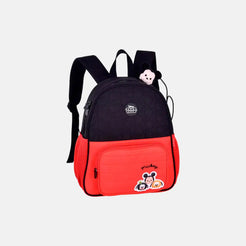 Mochila Baby Mickey Tsum Tsum Preta e Vermelha