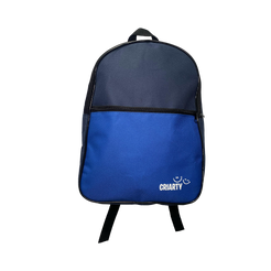 Mochila escolar Criarty - Azul Liso