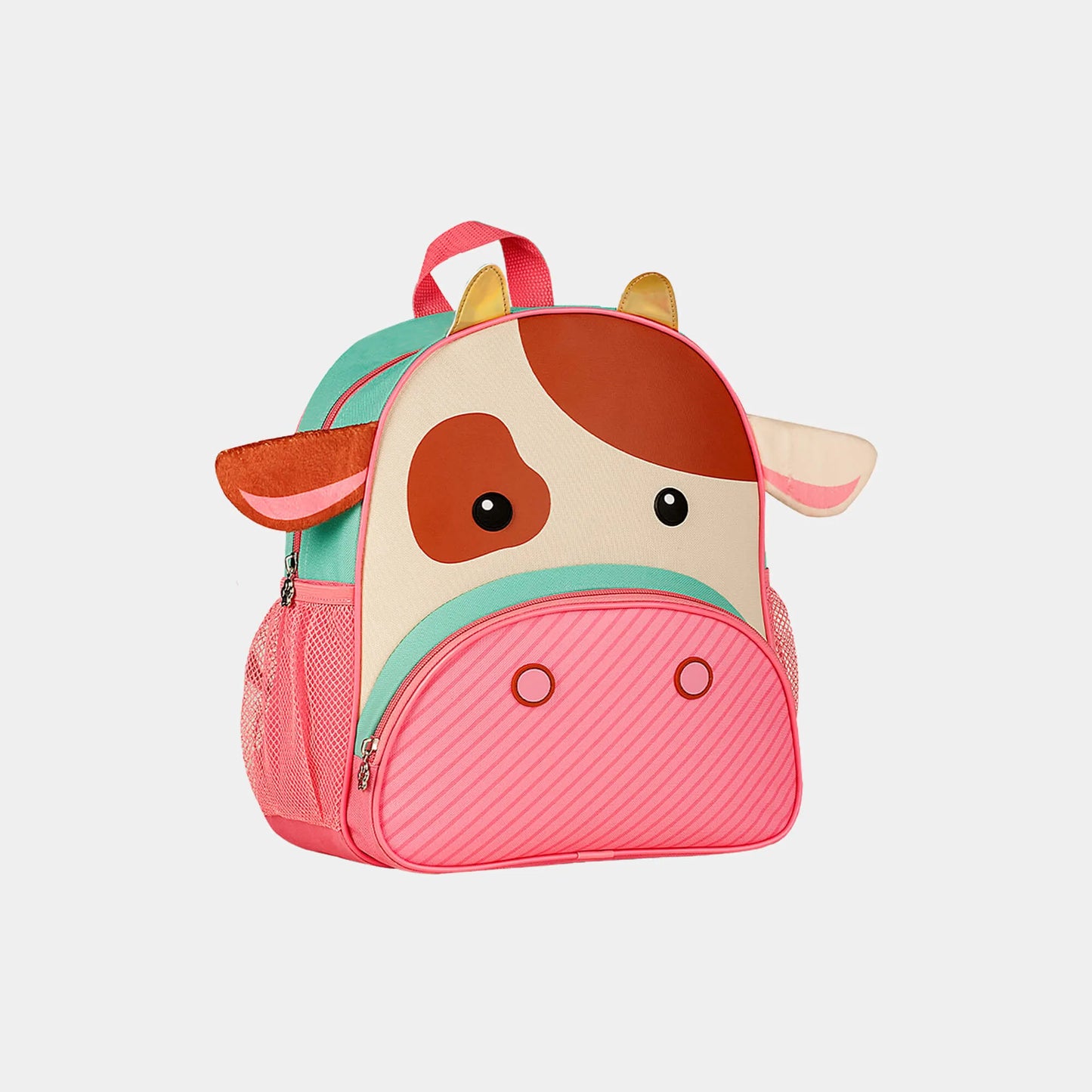 Mochila Baby Vaca Rosa
