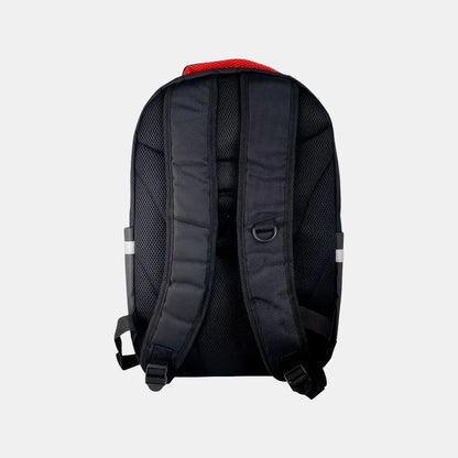 Mochila Infantil DragonBallZ Preta/Vermelha - costas