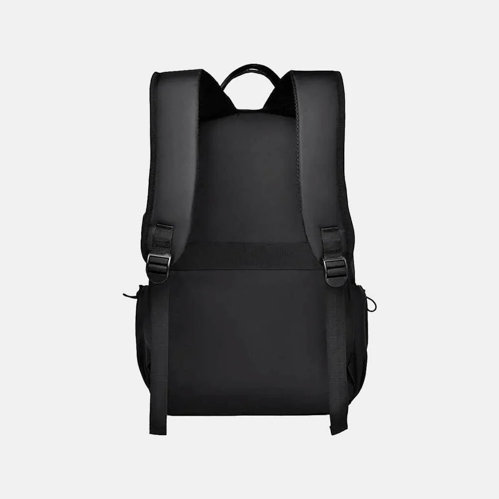 Mochila Adulto Lona Resinada Preta