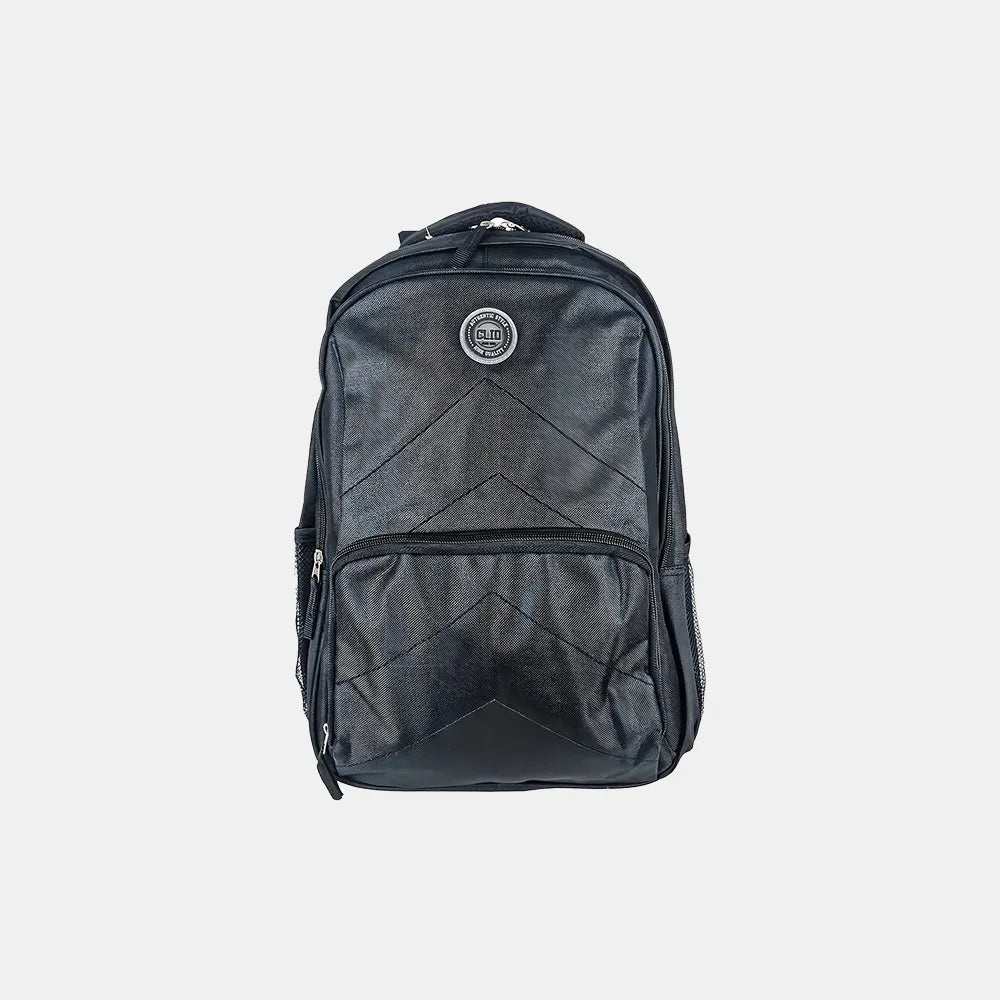 Mochila Juvenil Preta Clio - frente