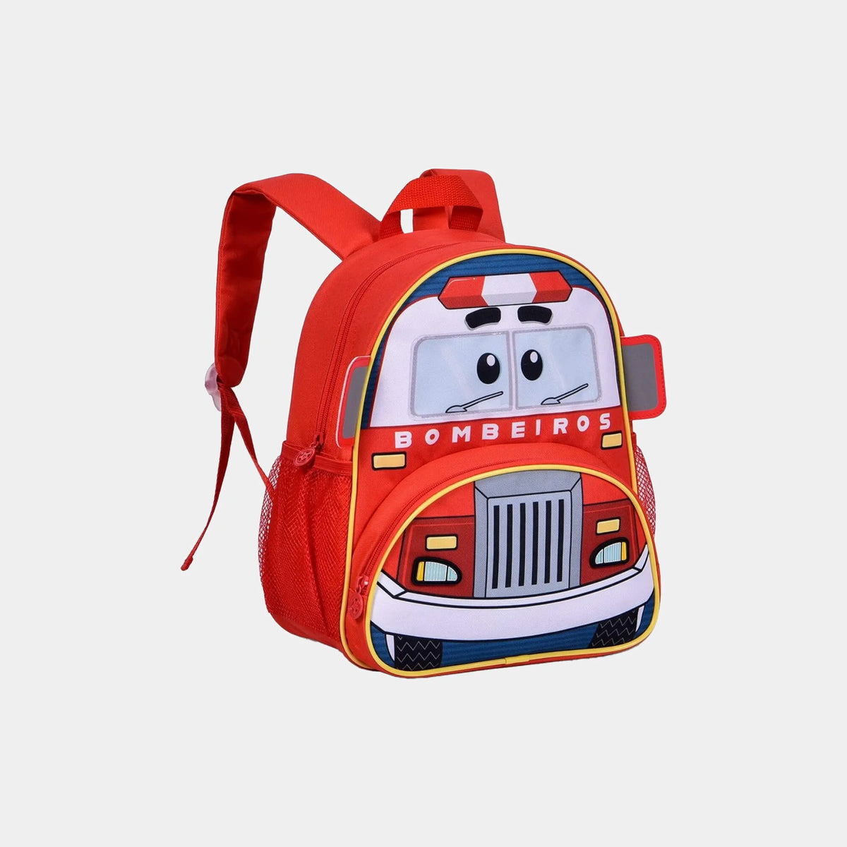 Mochila Baby Bombeiro Vermelho