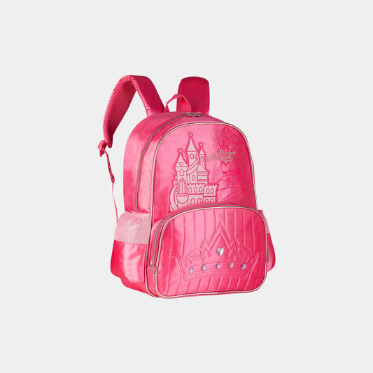 Mochila Kids Castelo com Luzes Rosa