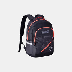 Mochila Infantil DragonBallZ Preta/Vermelha - frente