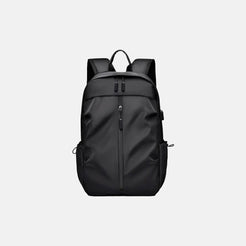 Mochila Adulto Lona Resinada Preta