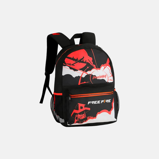 Mochila Infantil Free Fire Vermelho