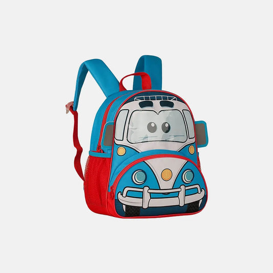Mochila Baby Carro Azul