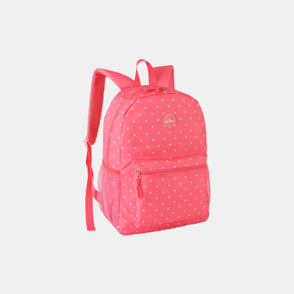 Mochila Juvenil Poá Rosa