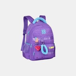 Mochila Juvenil Rebeca Bonbon Lilás - frente